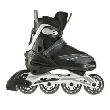 NA1123 A BLACK-GRAY SIZE L(39-42) IN-LINE SKATES NILS EXTREME