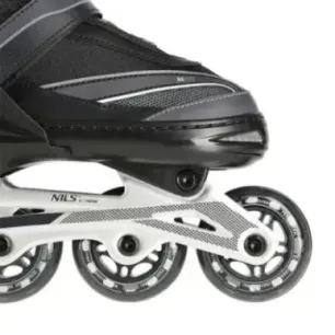 NA1123 A BLACK-GRAY SIZE L(39-42) IN-LINE SKATES NILS EXTREME
