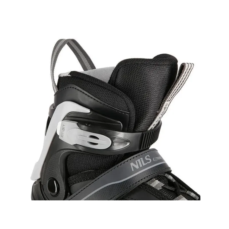 NA1123 A BLACK-GRAY SIZE L(39-42) IN-LINE SKATES NILS EXTREME