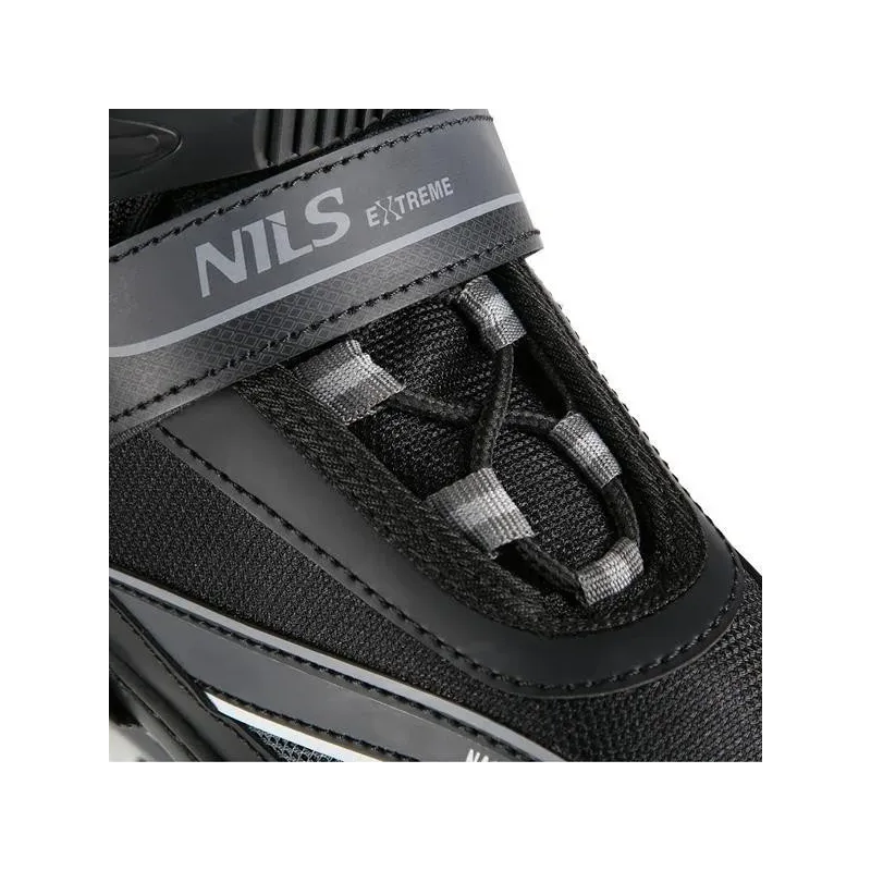 NA1123 A BLACK-GRAY SIZE L(39-42) IN-LINE SKATES NILS EXTREME