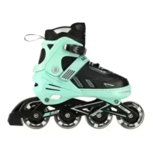 NA11230A GREEN LED SIZE M(35-38) IN-LINE SKATES NILS EXTREME