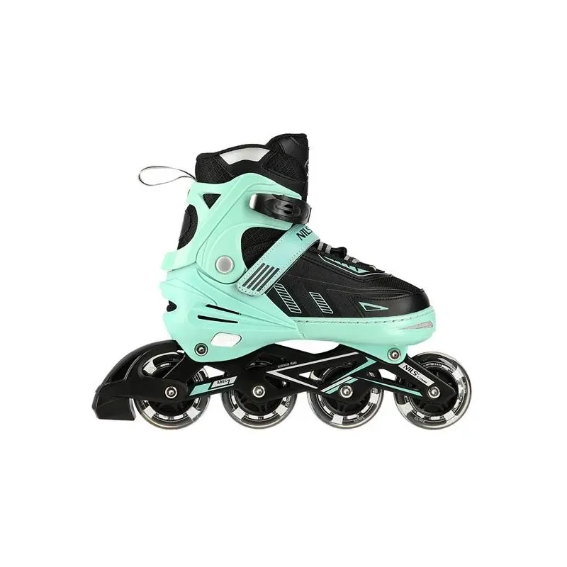 NA11230A GREEN LED SIZE M(35-38) IN-LINE SKATES NILS EXTREME