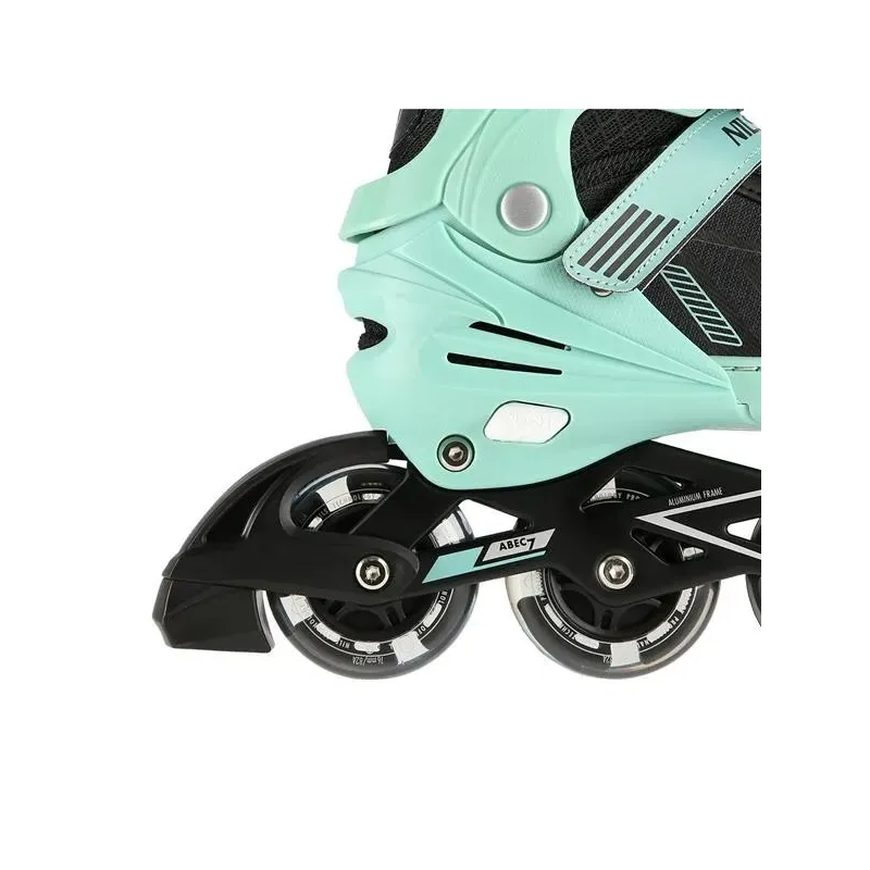 NA11230A GREEN LED SIZE M(35-38) IN-LINE SKATES NILS EXTREME
