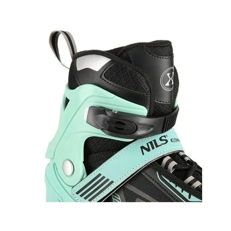 NA11230A GREEN LED SIZE M(35-38) IN-LINE SKATES NILS EXTREME