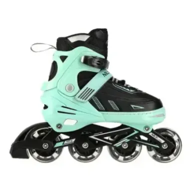 NA11230A GREEN LED SIZE L(39-42) IN-LINE SKATES NILS EXTREME