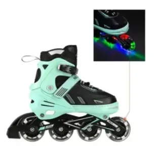 NA11230A GREEN LED SIZE XL(43-45) IN-LINE SKATES NILS EXTREME