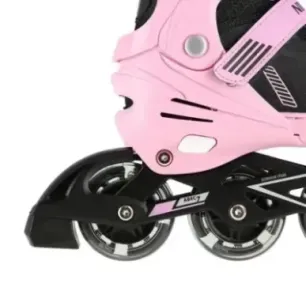 NA11230A PINK LED SIZE L(39-42) IN-LINE SKATES NILS EXTREME