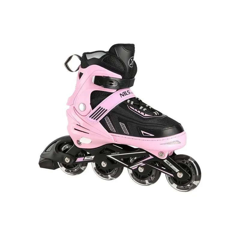 NA11230A PINK LED SIZE XL(43-45) IN-LINE SKATES NILS EXTREME