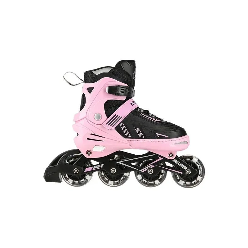 NA11230A PINK LED SIZE XL(43-45) IN-LINE SKATES NILS EXTREME