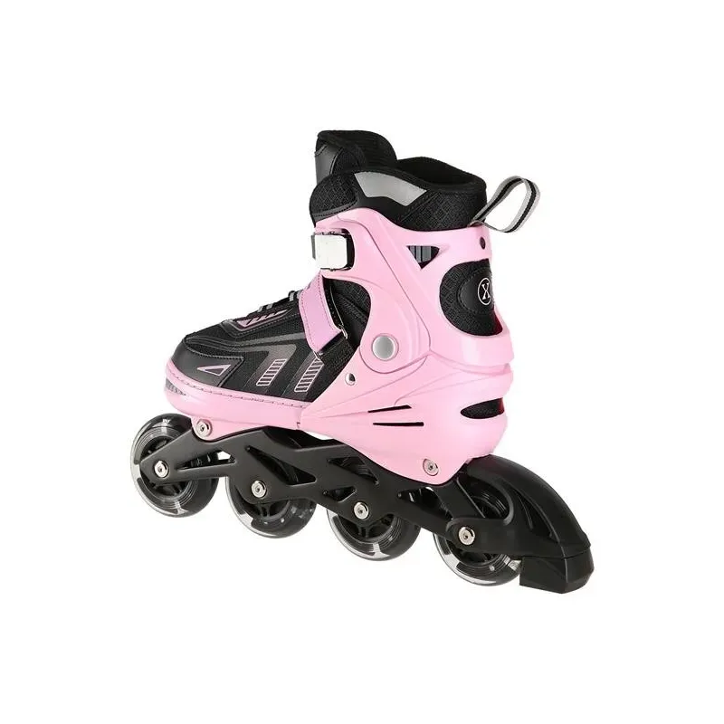 NA11230A PINK LED SIZE XL(43-45) IN-LINE SKATES NILS EXTREME