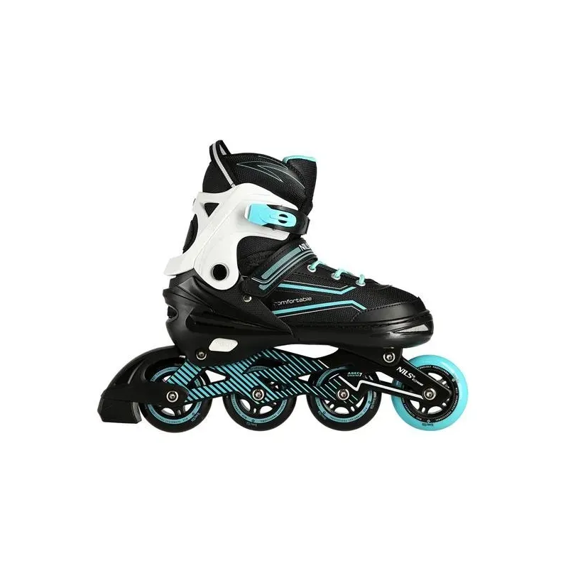 NA1169A TURQUOISE SIZE L(39-42) IN-LINE SKATES NILS EXTREME