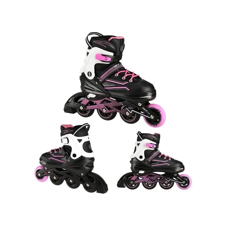 NA1169A PINK SIZE M(35-38) IN-LINE SKATES NILS EXTREME