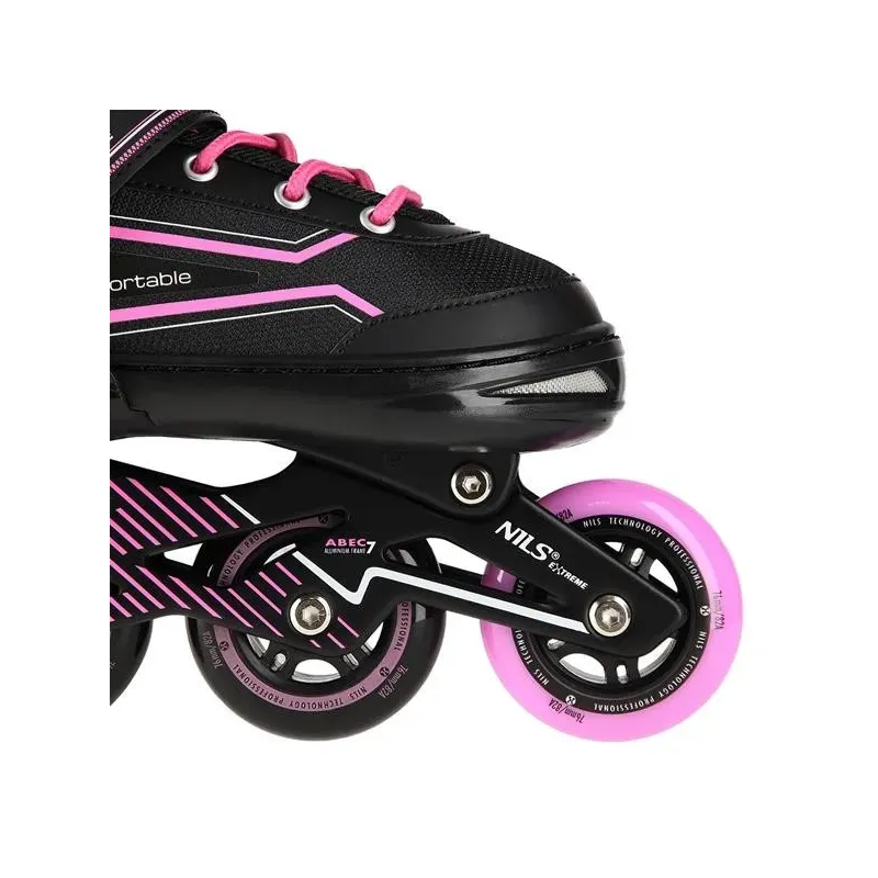 NA1169A PINK SIZE M(35-38) IN-LINE SKATES NILS EXTREME