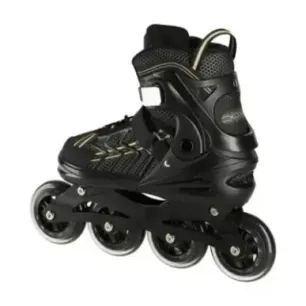 NA1128 BLACK-GOLD SIZE L(39-42) IN-LINE SKATES NILS EXTREME