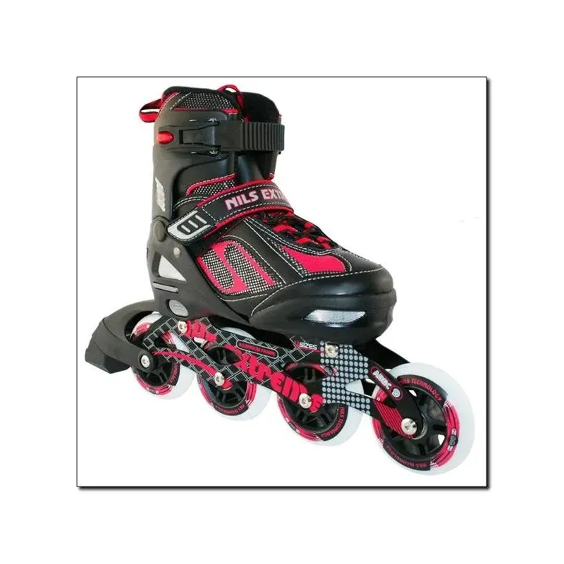 NA9009 A RED SIZE S INLINE SKATES NILS