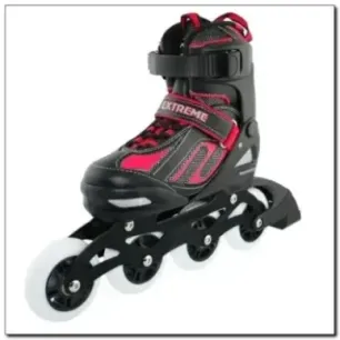 NA9009 A RED SIZE S INLINE SKATES NILS