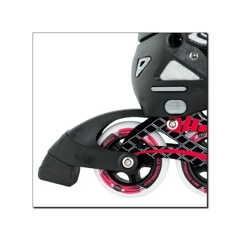 NA9009 A RED SIZE S INLINE SKATES NILS