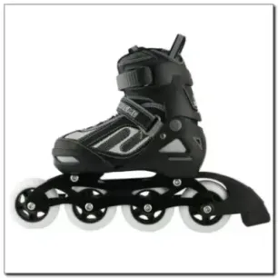 NA9009 A BLACK SIZE S INLINE SKATES NILS