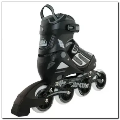 NA9009 A BLACK SIZE S INLINE SKATES NILS