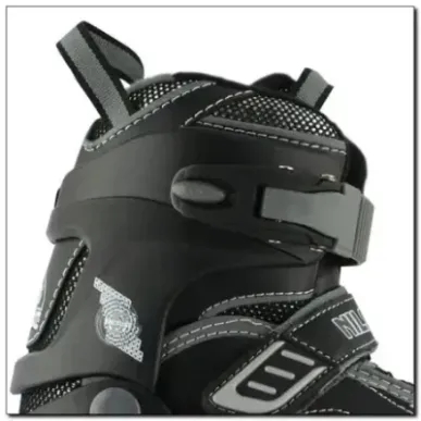 NA9009 A BLACK SIZE S INLINE SKATES NILS