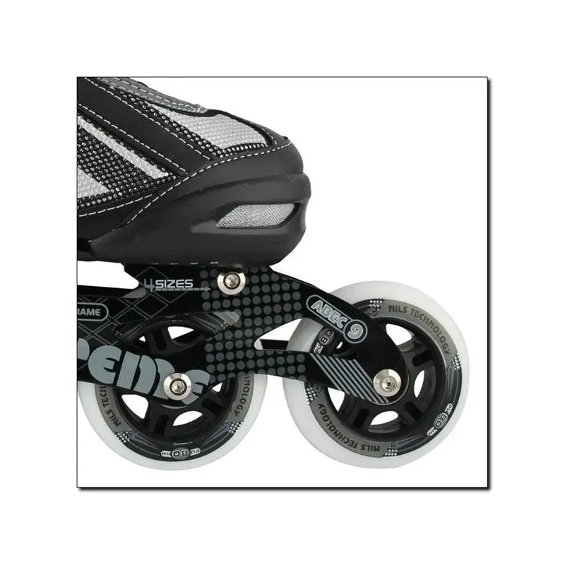 NA9009 A BLACK SIZE S INLINE SKATES NILS