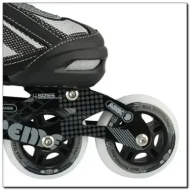 NA9009 A BLACK SIZE S INLINE SKATES NILS