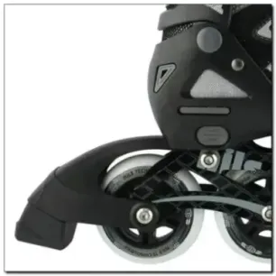 NA9009 A BLACK SIZE S INLINE SKATES NILS
