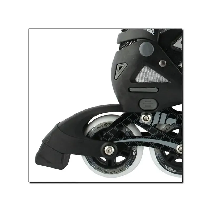 NA9009 A BLACK SIZE S INLINE SKATES NILS