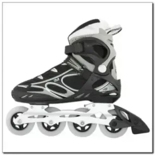 NA5003 BLACK SIZE 37 IN-LINE SKATES NILS EXTREME