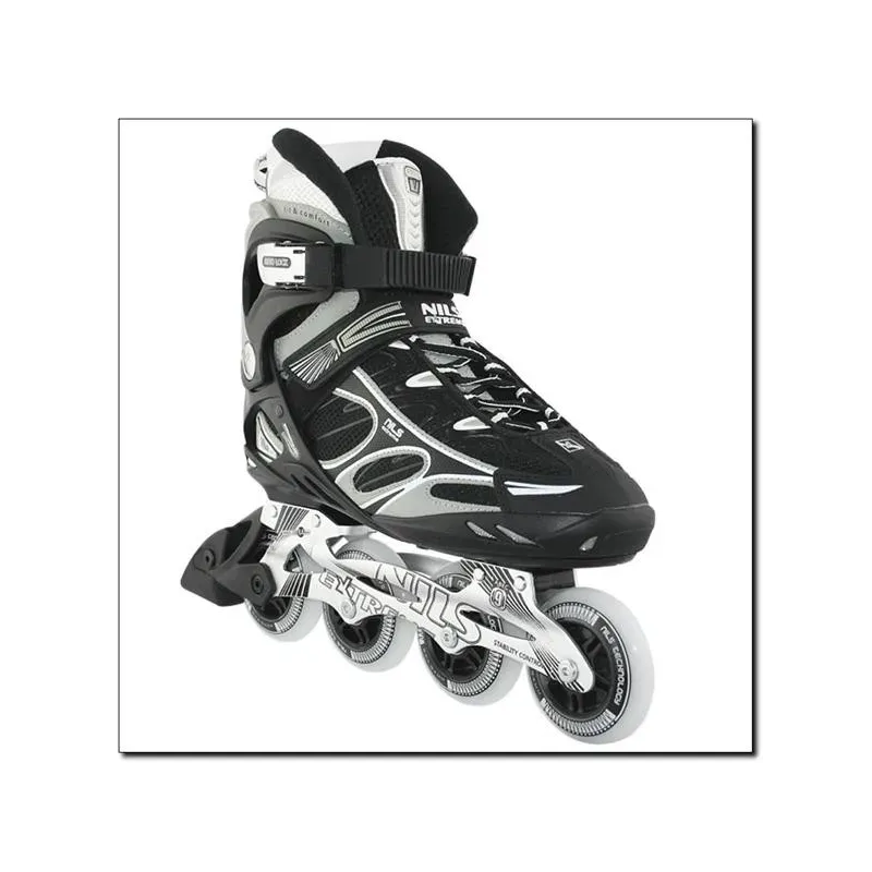 NA5003 BLACK SIZE 37 IN-LINE SKATES NILS EXTREME