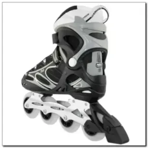 NA5003 BLACK SIZE 37 IN-LINE SKATES NILS EXTREME