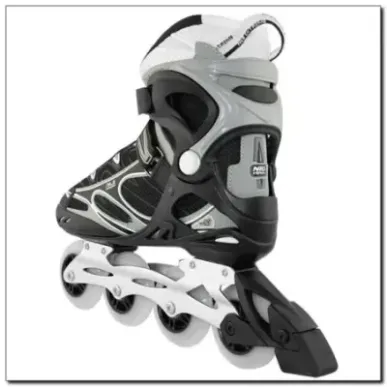 NA5003 BLACK SIZE 37 IN-LINE SKATES NILS EXTREME