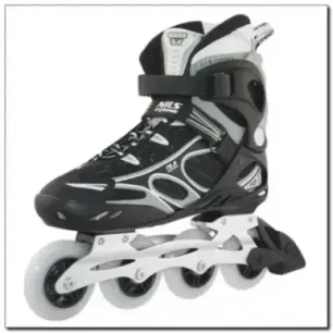 NA5003 BLACK SIZE 37 IN-LINE SKATES NILS EXTREME