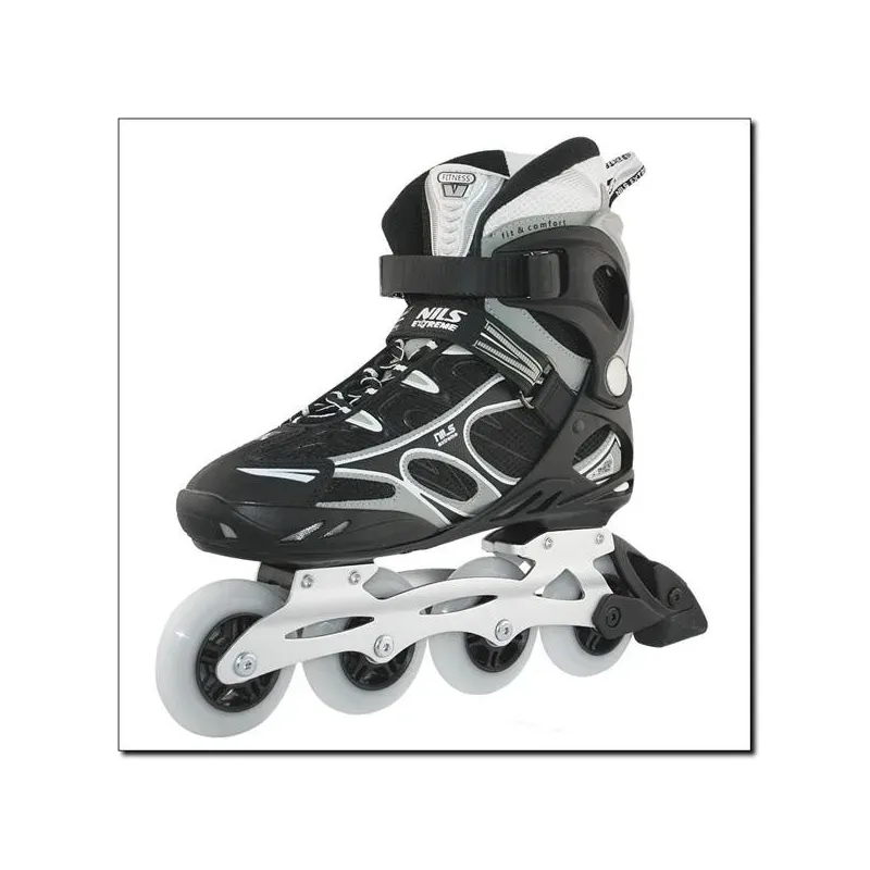 NA5003 BLACK SIZE 37 IN-LINE SKATES NILS EXTREME