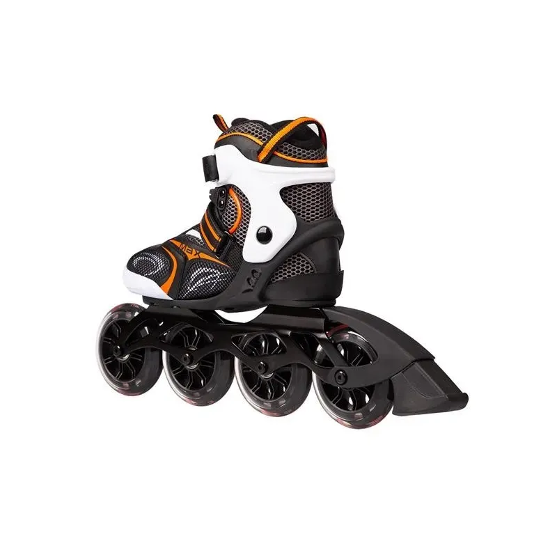 NA1060S BLACK-ORANGE SIZE 39 IN-LINE SKATES NILS EXTREME