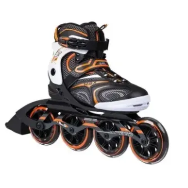 NA1060S BLACK-ORANGE SIZE 42 IN-LINE SKATES NILS EXTREME