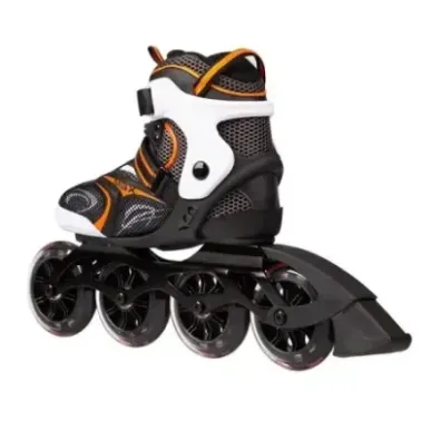 NA1060S BLACK-ORANGE SIZE 42 IN-LINE SKATES NILS EXTREME