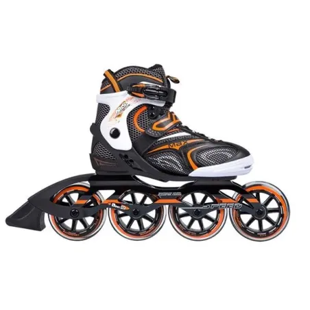 NA1060S BLACK-ORANGE SIZE 43 IN-LINE SKATES NILS EXTREME