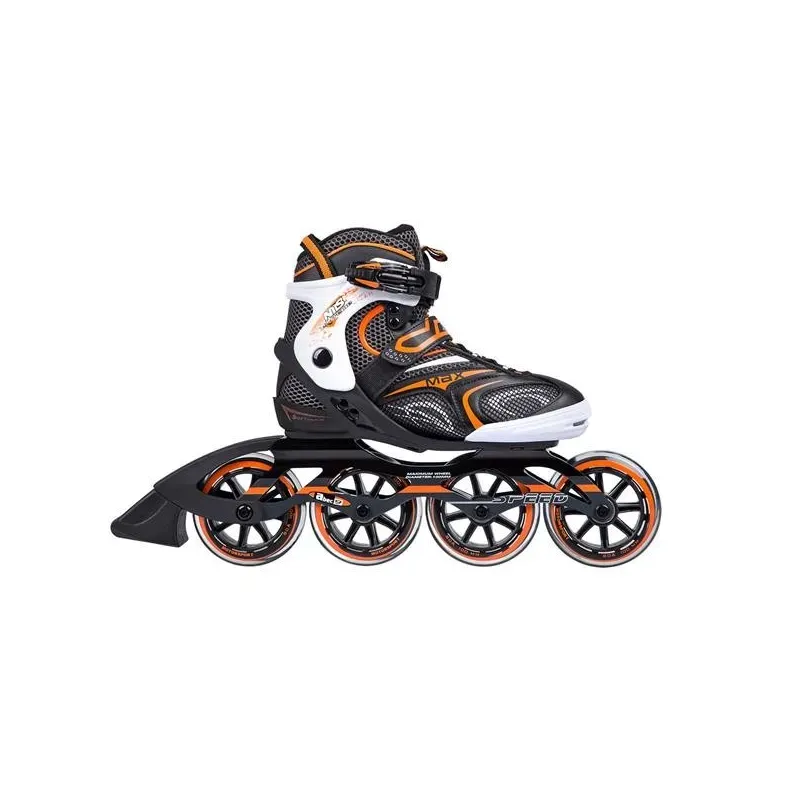 NA1060S BLACK-ORANGE SIZE 46 IN-LINE SKATES NILS EXTREME