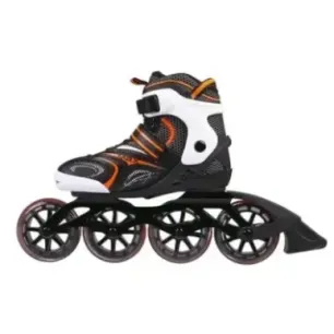NA1060S BLACK-ORANGE SIZE 46 IN-LINE SKATES NILS EXTREME