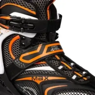 NA1060S BLACK-ORANGE SIZE 46 IN-LINE SKATES NILS EXTREME