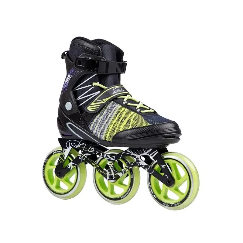 NA1206 BLACK-GREEN SIZE 39 IN-LINE SKATES NILS EXTREME