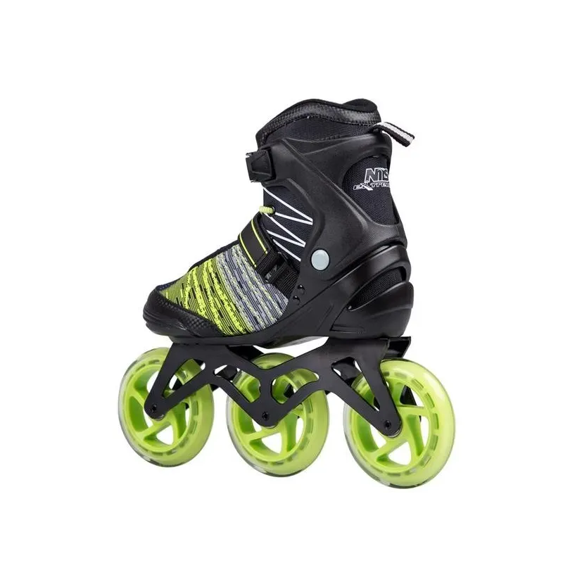 NA1206 BLACK-GREEN SIZE 42 IN-LINE SKATES NILS EXTREME