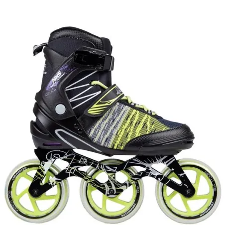 NA1206 BLACK-GREEN SIZE 45 IN-LINE SKATES NILS EXTREME
