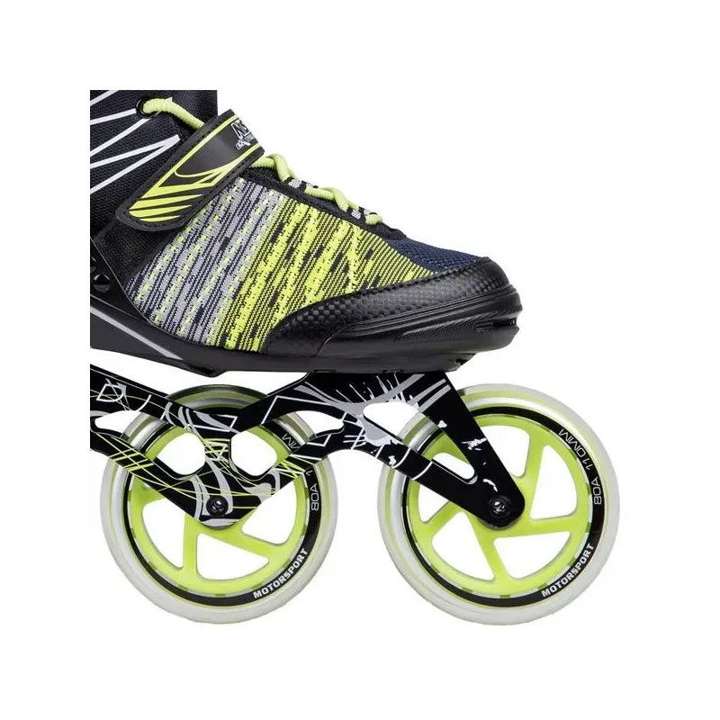 NA1206 BLACK-GREEN SIZE 45 IN-LINE SKATES NILS EXTREME