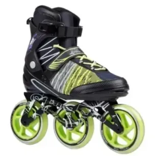 NA1206 BLACK-GREEN SIZE 46 IN-LINE SKATES NILS EXTREME