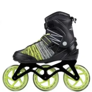 NA1206 BLACK-GREEN SIZE 46 IN-LINE SKATES NILS EXTREME