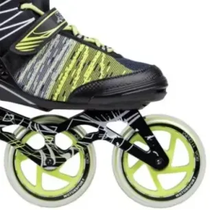 NA1206 BLACK-GREEN SIZE 46 IN-LINE SKATES NILS EXTREME