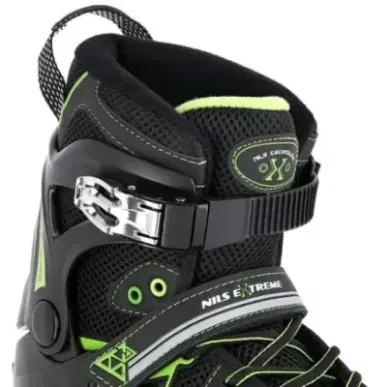 NA9022 BLACK/GREEN SIZE 42 IN-LINE SKATES NILS EXTREME
