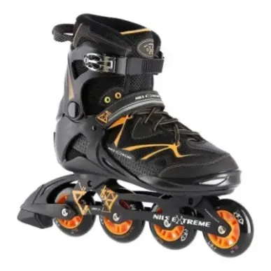 NA9022 BLACK/ORANGE SIZE 39 IN-LINE SKATES NILS EXTREME